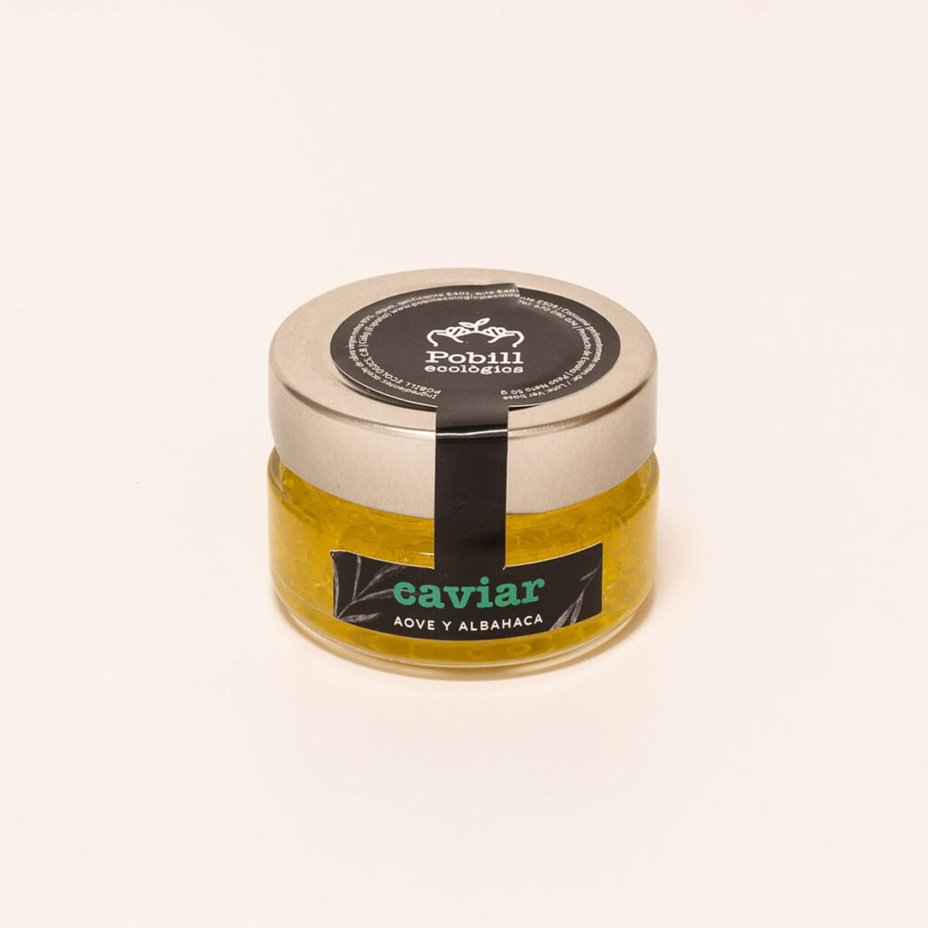 Caviar d'oove de alfàbega
