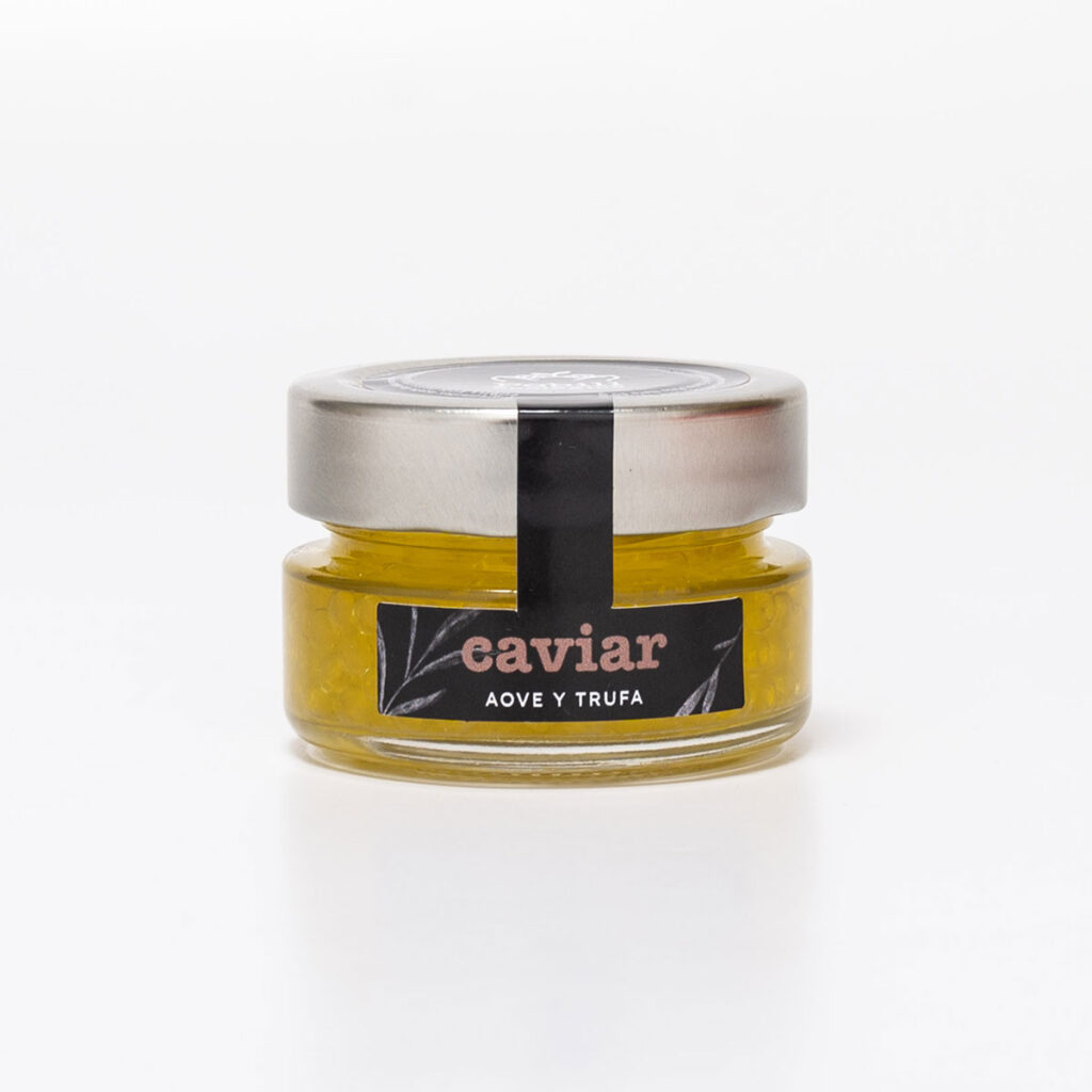 Caviar d'oove i tòfona blanca