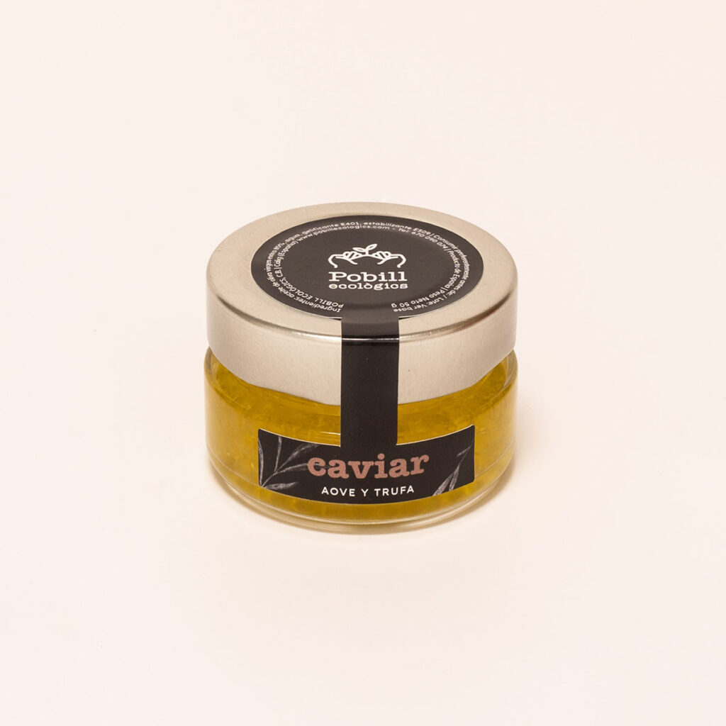 Caviar d'oove i tòfona blanca