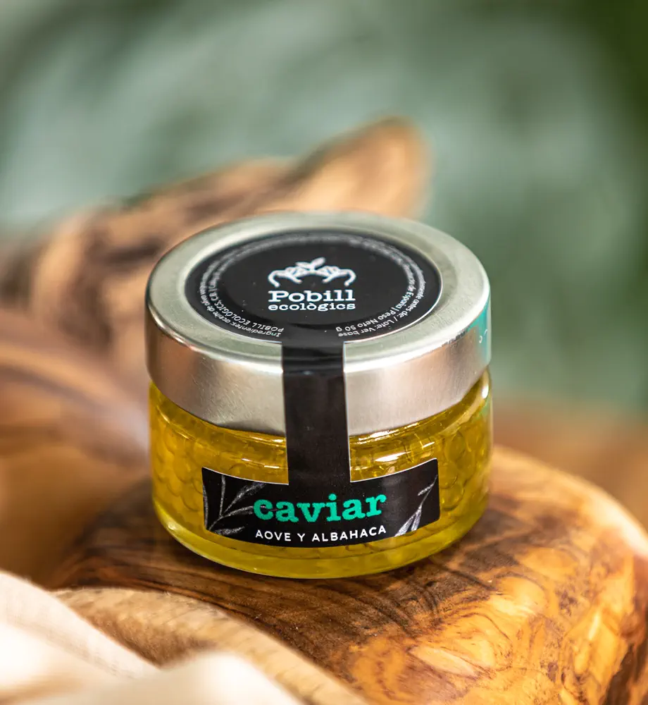 Caviar d'oove de alfàbega